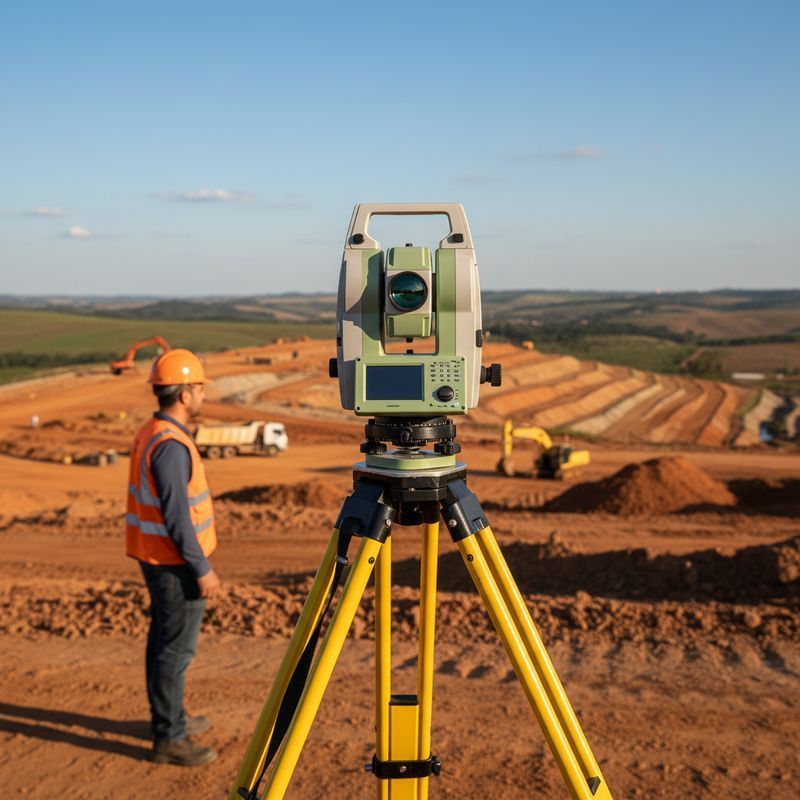 Topografia - Levantamento de terreno